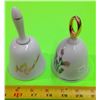 Image 3 : 1 Flower Bell & 1 Winter scene Bell