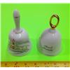 Image 4 : 1 Flower Bell & 1 Winter scene Bell