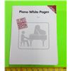 Image 1 : Piano White Pages Book