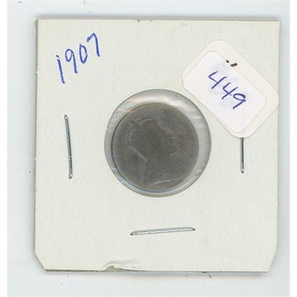 1 Canadian Silver 10 Cent Piece