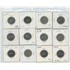 Image 1 : 12 Canadian 25 cent pieces