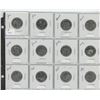 Image 1 : 12 Canadian 25 cent pieces