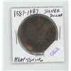 Image 1 : 1587-1987 Detroit de Davis Straight Silver Dollar  (Heavy Toning)