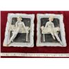 Image 1 : Vintage 3D Ballerina Wall Plaques