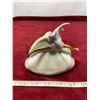Image 3 : Capodimonte Purse With Flower Made In Italy
