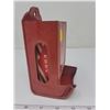 Image 2 : Red Matchbox holder, fair condition - comes with empty 'Eddy' Matches