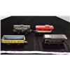 Image 10 : 4 Tin Train Cars