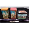 Image 1 : 3 Vintage Tins