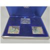 Image 2 : 1976 montreal olympics .999 silver stamp set