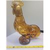Image 1 : depression glass rooster decanter no chips or cracks