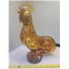 Image 2 : depression glass rooster decanter no chips or cracks