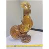 Image 4 : depression glass rooster decanter no chips or cracks
