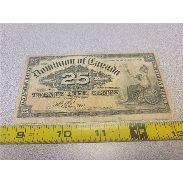 1900 Shinplaster Boville signature