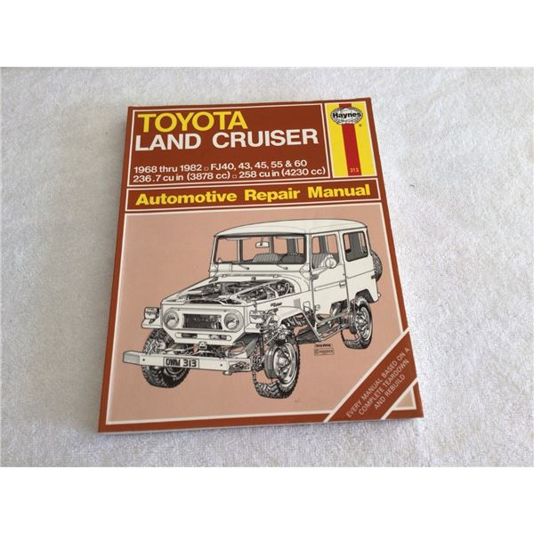 1968 - 1983 Toyota Land Cruiser repair manual