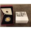 Image 3 : 2011 $3 square sterling silver, gold plated coin, Black-Footed Ferret, RCM
