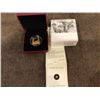 Image 1 : 2011 $3 square sterling silver, gold plated coin, Orca Whale