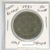 Image 1 : 1931 Great Britain half crown .500 silver