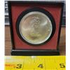 Image 2 : 1975Montreal summer olympic games give dollar coin no. 20 - 92.5% silver