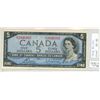 Image 1 : 1954 Modified Canada five dollar bill - CH unc
