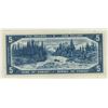 Image 2 : 1954 Modified Canada five dollar bill - CH unc