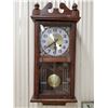 Image 1 : Wall hanging 31 day pendulum chime clock (working)