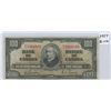 Image 1 : 1937 Canadian One Hundred Dollar Bank Note Gordon-Towers Prefix # B/J 3364893