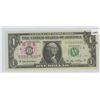 Image 1 : 2006 USA One Dollar Bank Note with Chinese Stamp - Replica