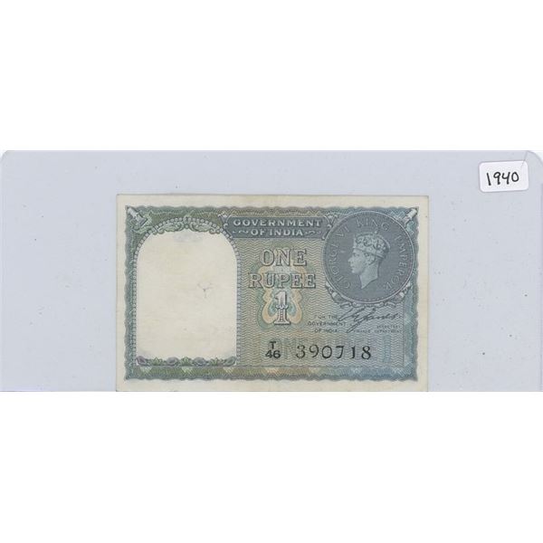 1940 Egyptian Bank Note - 10 Plastres