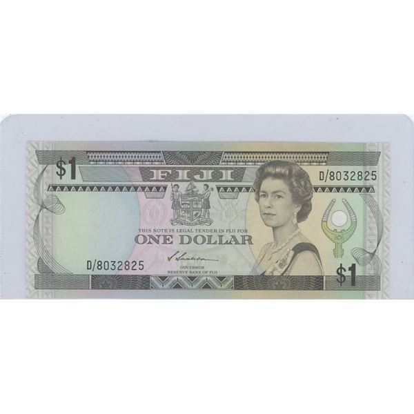 Fiji - One Dollar Bank Note Gem UNC