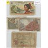 Image 1 : Sheet of 4 - France Old Bank Notes