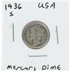 Image 1 : 1936S USA Mercury Dime
