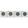 Image 1 : 1968, 1969, 1971, 1972 Candian Fifty Cent Pieces