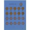 Image 4 : 1920-Date Canadian One Cent Blue Whitman Folder with Coins