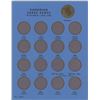 Image 2 : 1858-1920 Canadian Large Cent Blue Whitman Folder With Coins