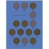 Image 4 : 1858-1920 Canadian Large Cent Blue Whitman Folder With Coins