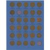 Image 4 : 1941-1975 Lincoln One Cent Blue Whitman Folder With Coins