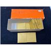 Image 2 : Orange Box Of Canadian Five Cent Coins In Yellow Envelopes