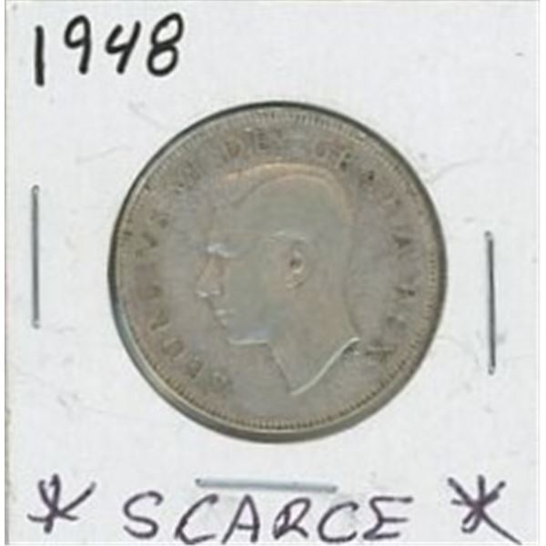1948 Canadian 50 Cent Scarce