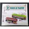 Image 3 : 2 Pack Trolley Toy/Model Set - NEW