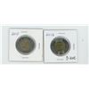 Image 2 : 2011 Unc & 2012 B Unc  Canadian Toonies