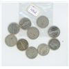 Image 1 : 10 Canadian Silver 10 Cent Pieces