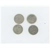 Image 2 : 4 Canadian Silver 10 Cent Pieces