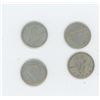 Image 2 : 4 Canadian Silver 10 Cent Pieces