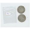 Image 1 : King George V - Queen Victoria 50 Cent Pieces (unknown dates) Canadian Silver 50 Cent Pieces