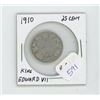 Image 1 : 1910 King George V 25¢