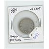 Image 1 : 1880 Queen Victoria 25¢