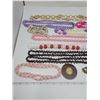 Image 4 : Large lot of costume jewellery/beaded necklaces