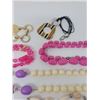 Image 8 : Large lot of costume jewellery/beaded necklaces