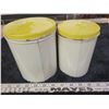 Image 3 : 2 vintage kitchen canisters