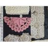 Image 4 : Lot of delicate crochet doilies & table runners